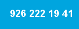 926 222 19 41